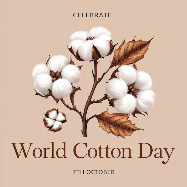 World Cotton Day Promotional Banner