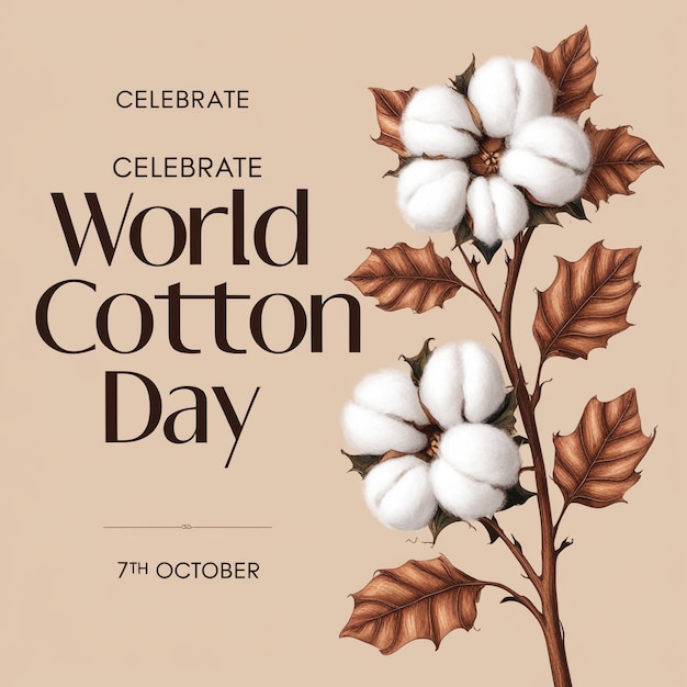 World Cotton Day Promotional Banner