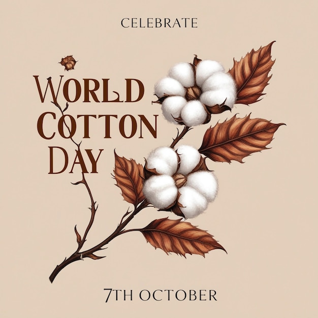 World Cotton Day Promotional Banner