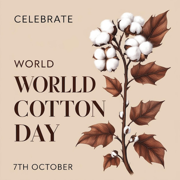 World Cotton Day Promotional Banner