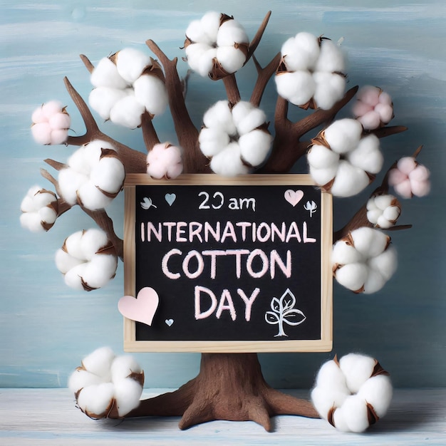 Photo world cotton day