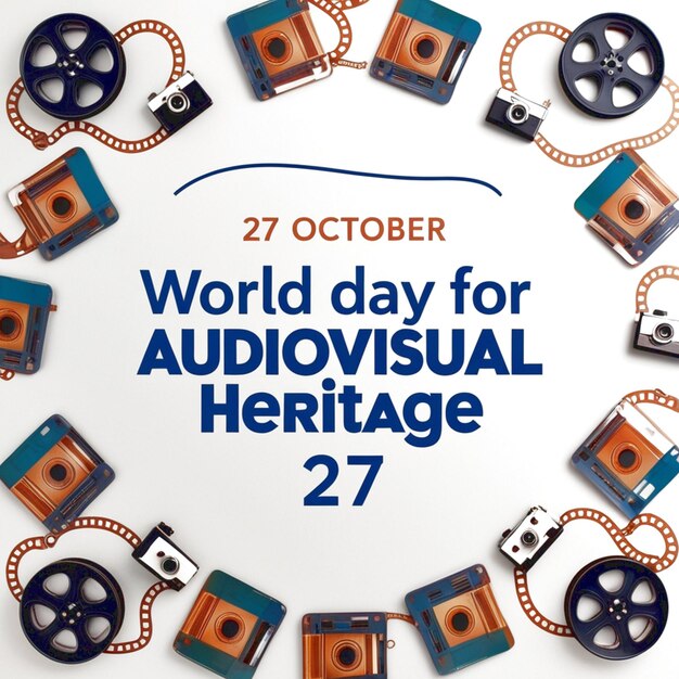 Photo world day for audiovisual heritage design