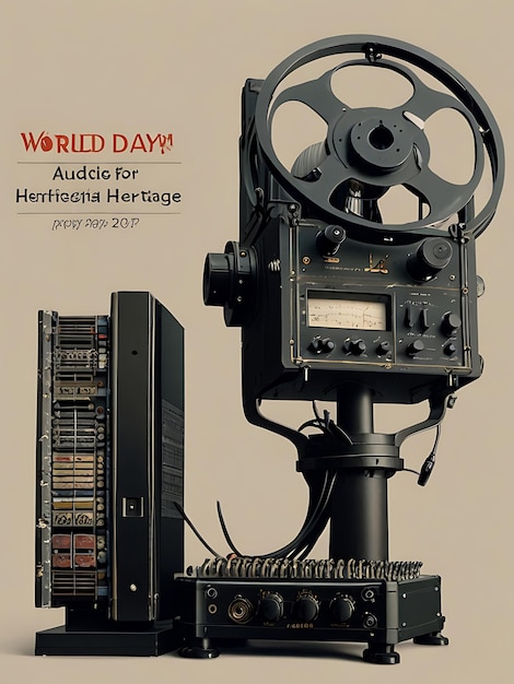 Photo world day for audiovisual heritage