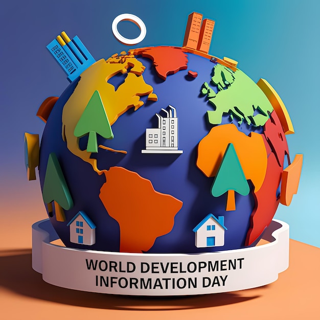 World Development Information Day banner