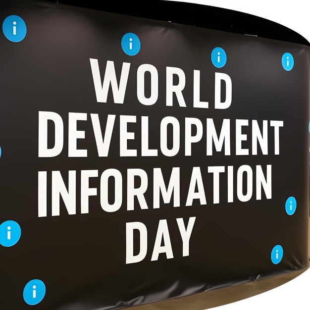 World Development Information Day banner