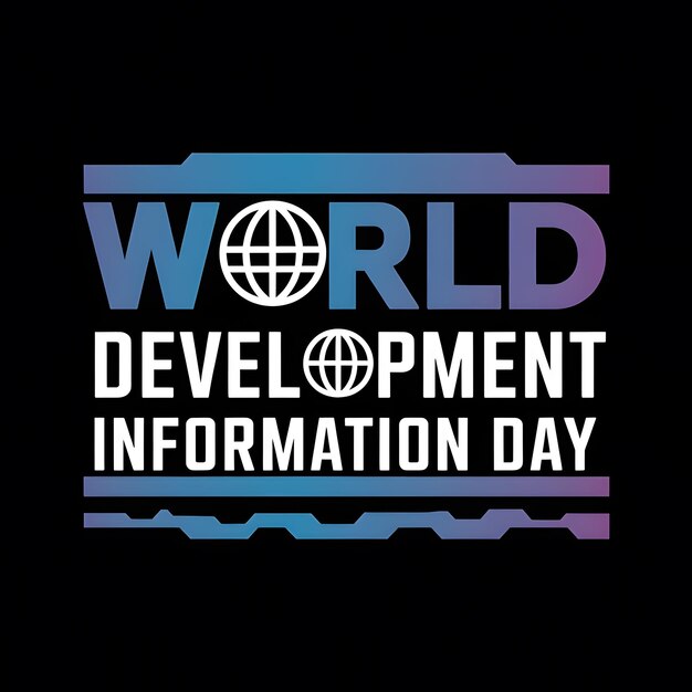 World Development Information Day banner