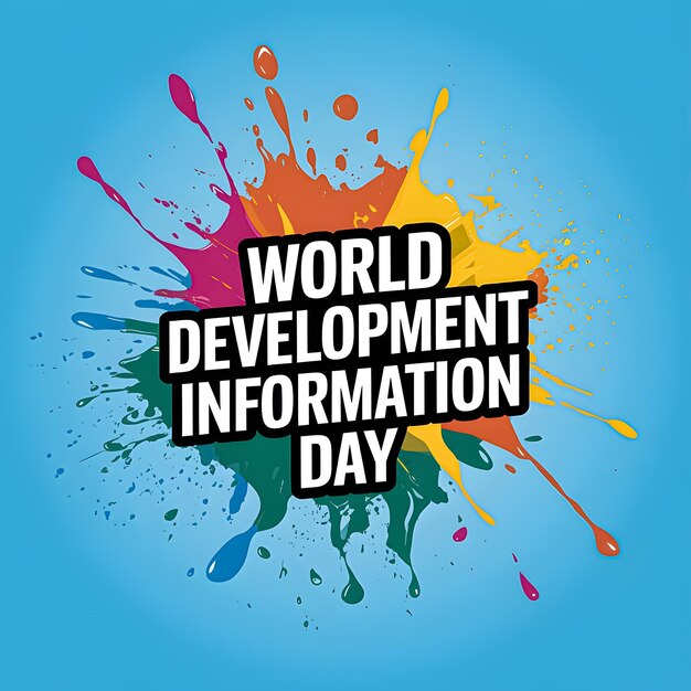 World Development Information Day banner