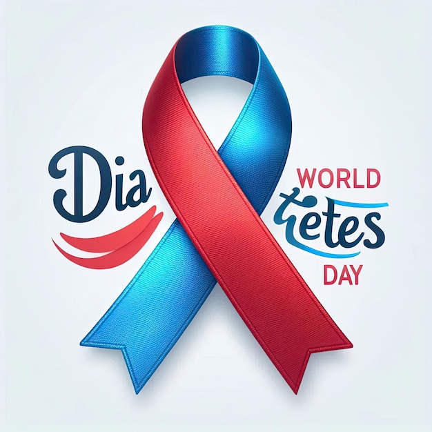 World Diabetes Day card Vector