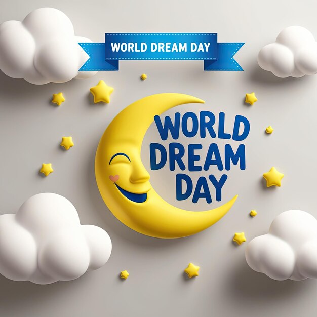 Photo world dream day banner design