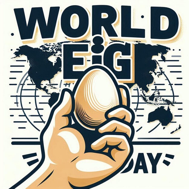 Photo world egg day is an annual celebration that promotes the nutritional value and versatility of eggs in our diets