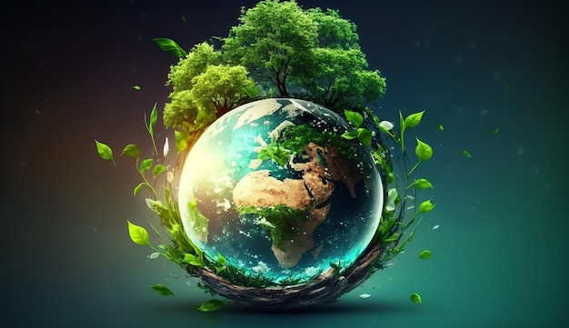 World Environment Day Importance of protecting nature Environment World Earth Day Generative Ai