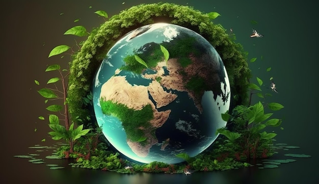 World Environment Day Importance of protecting nature Environment World Earth Day Generative Ai