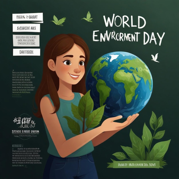 World environment and earth day Illustrations