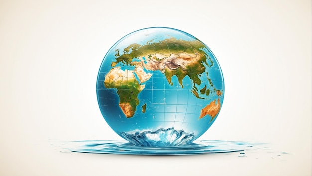 world environment green globe