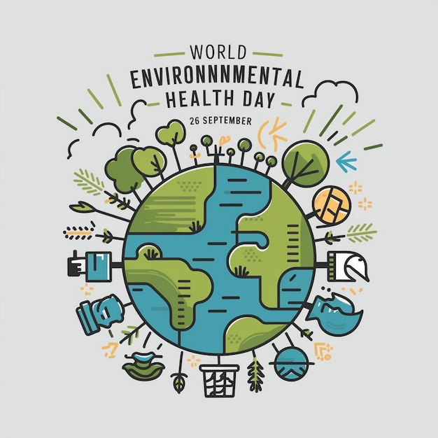 World Environmental Health Day Celebration Design