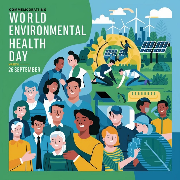 World Environmental Health Day Celebration Design