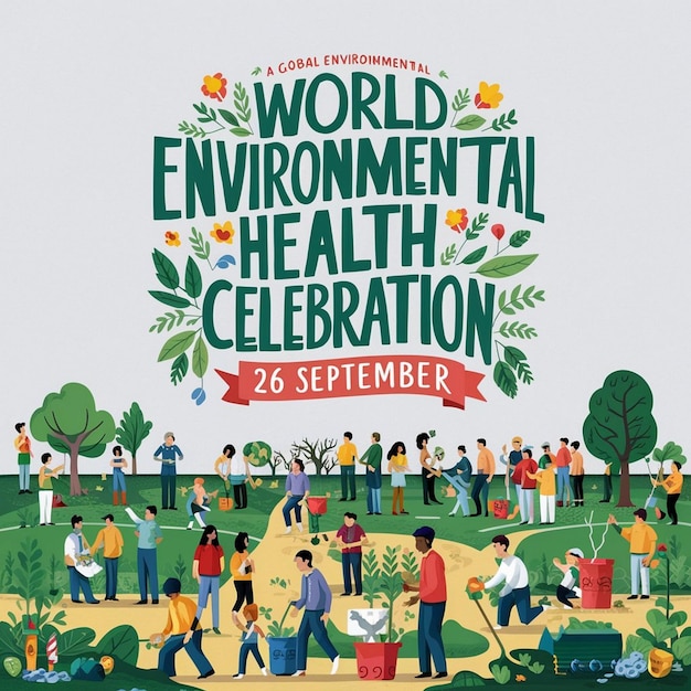 World Environmental Health Day Celebration Design