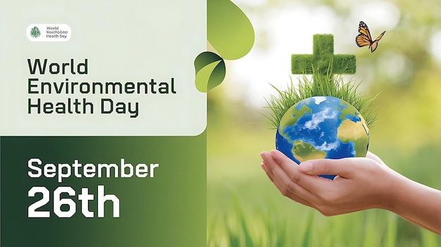 Photo world environmental health day poster