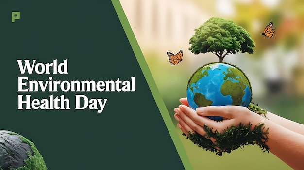 Photo world environmental health day poster