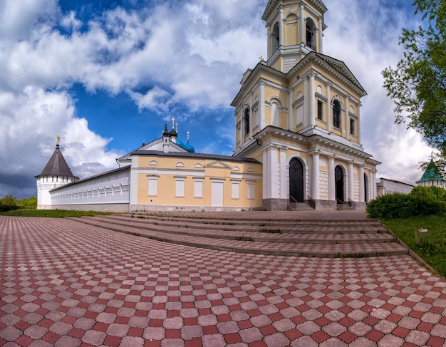 The world famouse Vysotsky men monastery in SerpukhovRussia