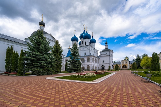 The world famouse Vysotsky men monastery in SerpukhovRussia