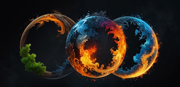 the world of fire and earth