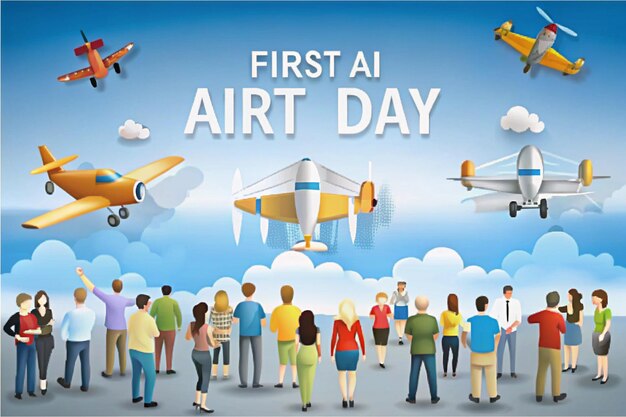 Photo world first air day