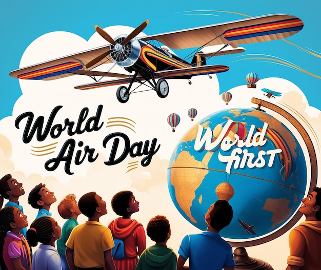 Photo world first air day