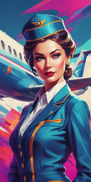 world Flight Attendant Day the flight attendant is on board the plane a woman at work