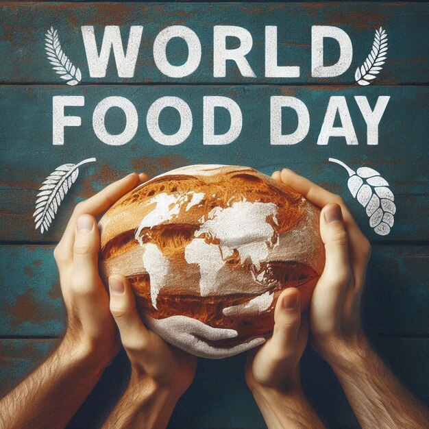 Photo world food day celebration with healthy food ai image