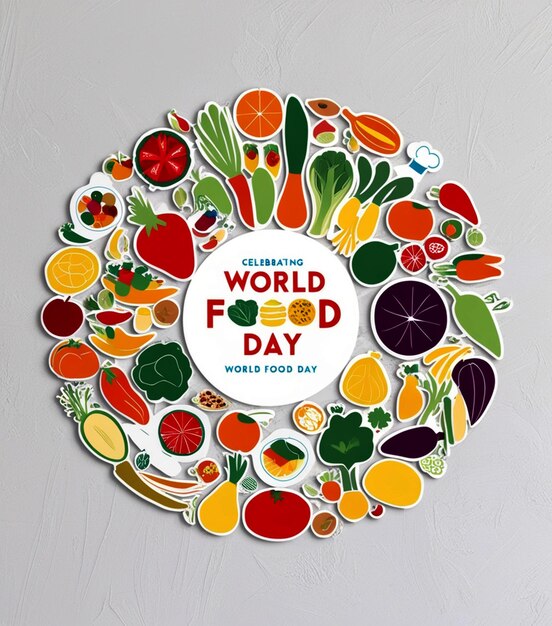 Photo world food day food day creative ads international food day design for banners posters