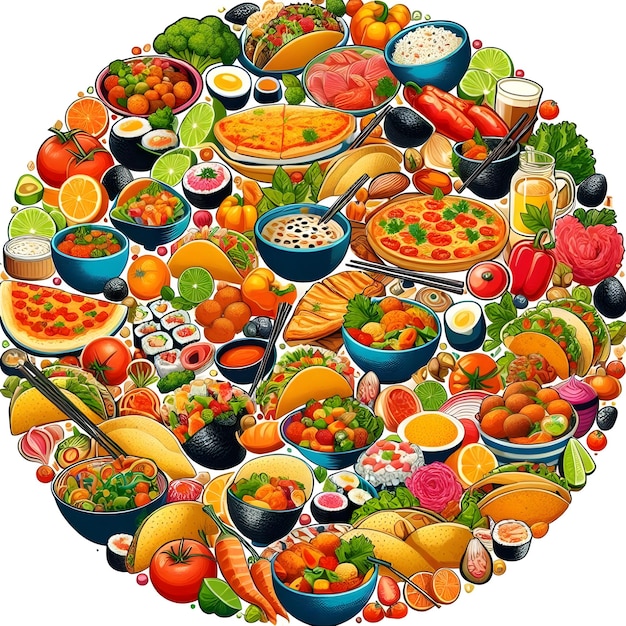 Photo world food day free photos and world food background