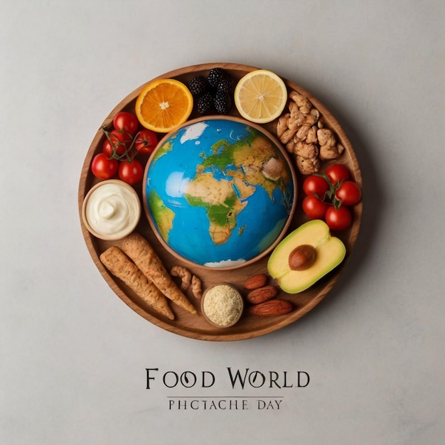 Photo world food day global hunger food day vector photos