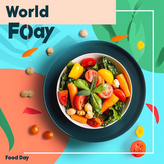 World Food Day promotional Instagram post template