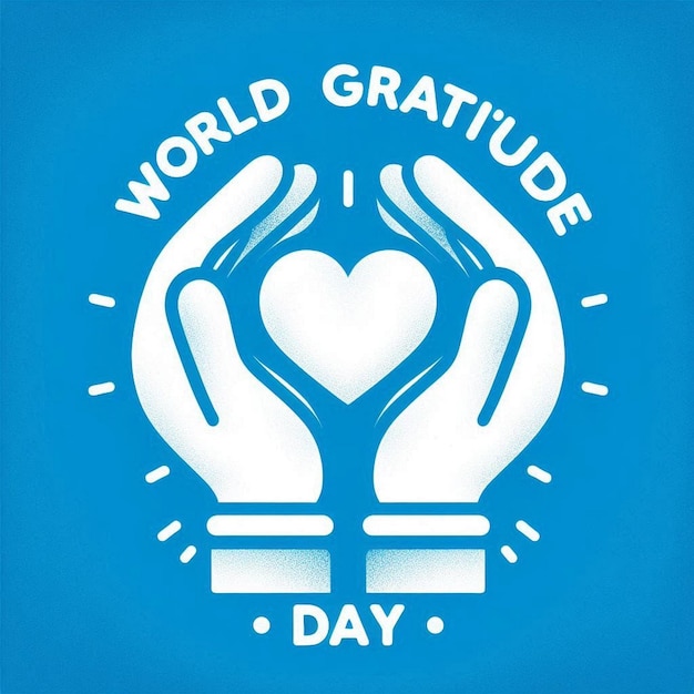 Photo world gratitude day vector illustration suitable for greeting card poster and banner