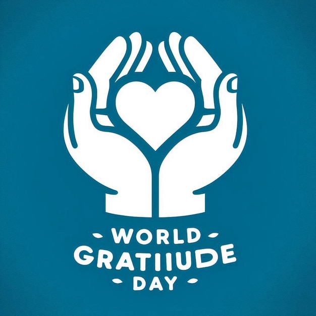 Photo world gratitude day vector illustration suitable for greeting card poster and banner