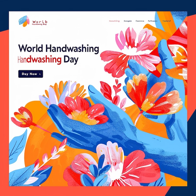 World Handwashing Day promotional Instagram post