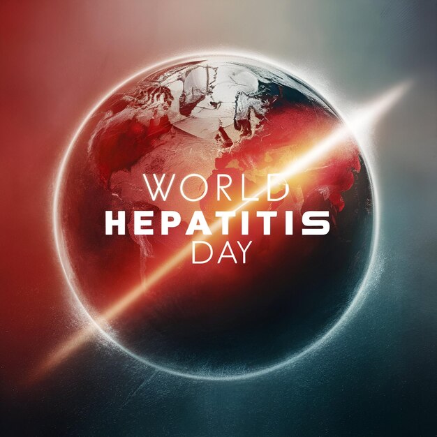 World Hepatitis Day Creative design