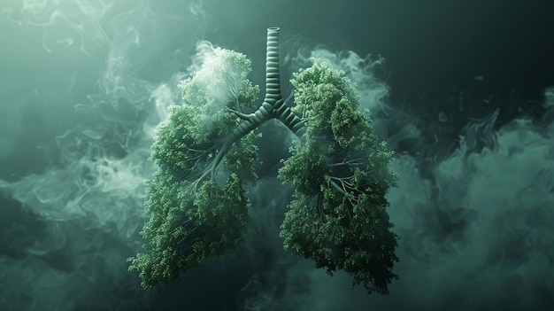 World Lung Cancer Day Illustration