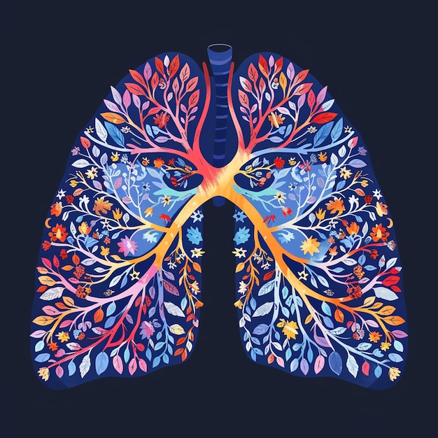 World Lung Cancer Day Illustration