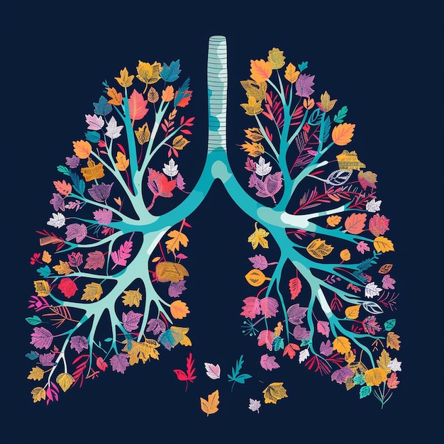 World Lung Cancer Day Illustration