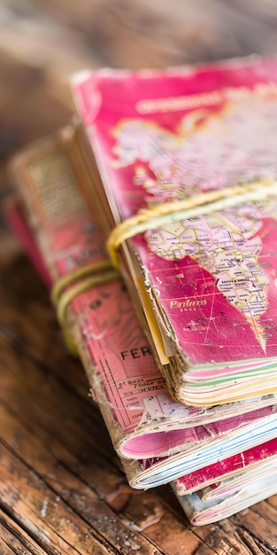 World Map Passport