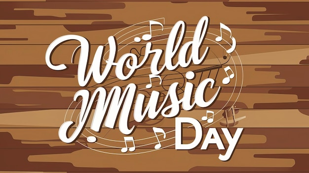 World Music Day or international music day World Music Day poster Happy World Music Day