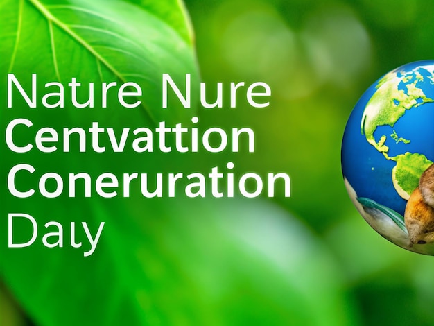 Photo world nature conservation day