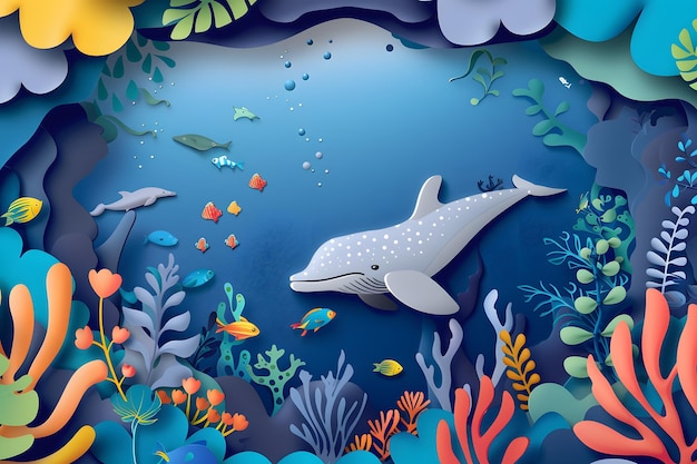 World Oceans Day Dolphin To celebrate and raise awareness of the worlds oceans