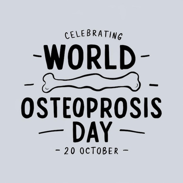 World Osteoporosis Day Illustration