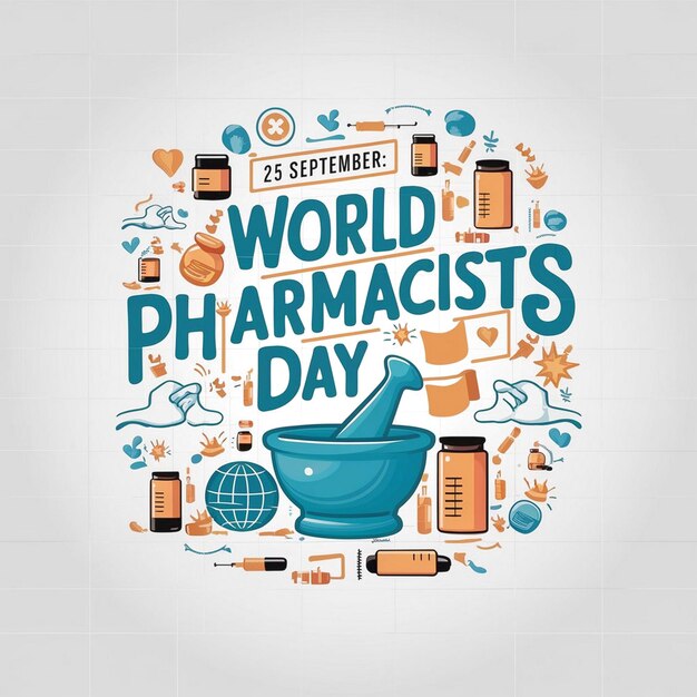 World Pharmacists Day Celebration Design