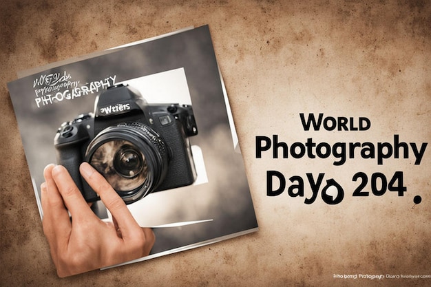 World Photography Day 2024 bannar card