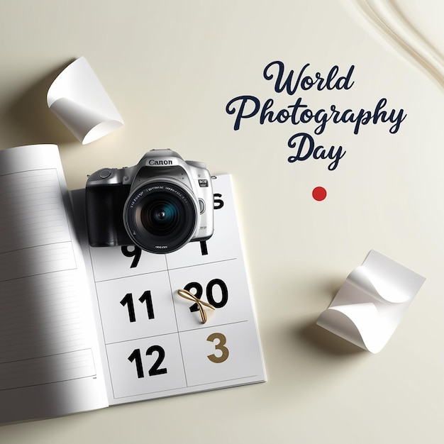 Photo world photography day celebration templateinstagram posts collection for world photography day celebration