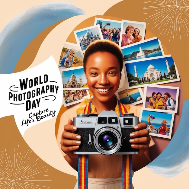 World Photography Day event illustration